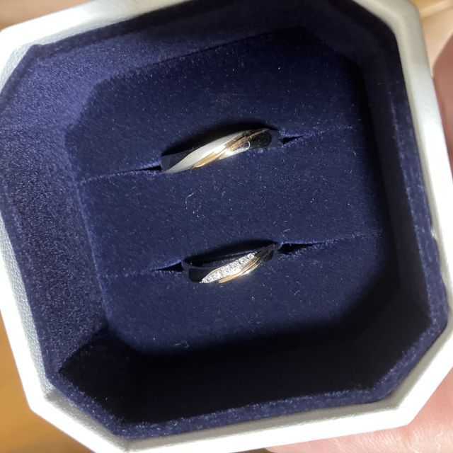 【4℃ BRIDAL(ヨンドシーブライダル)の口コミ】 デザインが可愛い！アフターサービスも良い！価格も手が届く価格！店員さ…