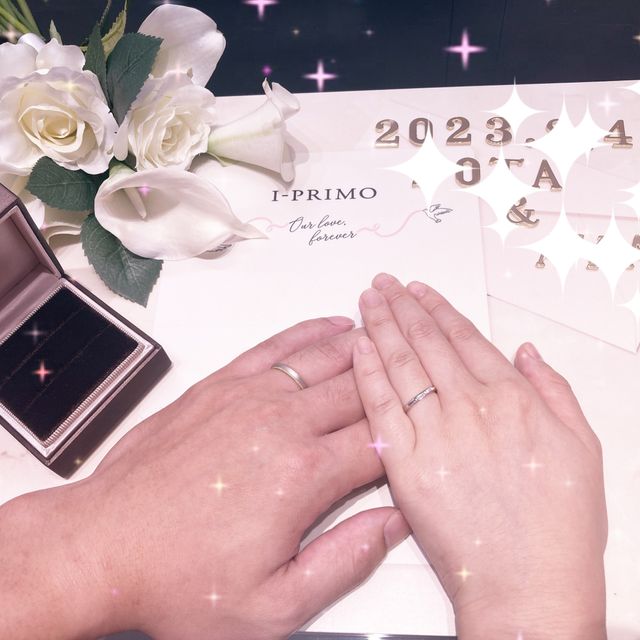 【アイプリモ(I-PRIMO)の口コミ】 ヘラクラスはリングの半周ダイヤモンドが流れるようについていてとても美…