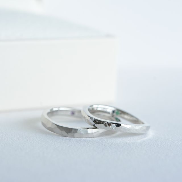 【CRAFY(クラフィ)の口コミ】 デザインはサンプルをご用意していただき､それを2人で眺めながら話し合っ…