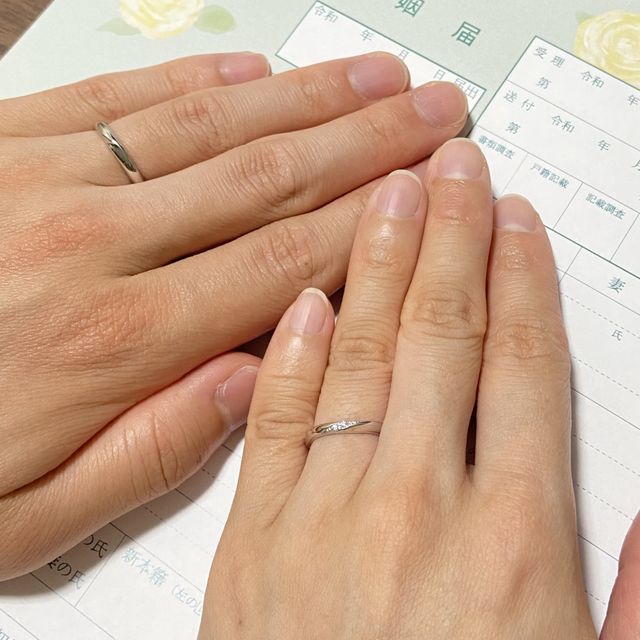 【ケイウノ ブライダル(K.UNO BRIDAL)の口コミ】 何件か見て回り、2人の好みのデザインになかなか出会えなかったところで偶…