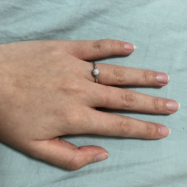 【BRILLIANCE+(ブリリアンスプラス)の口コミ】 決め手はデザインです。せっかくの美しいダイヤモンドなので、毎日気兼ね…