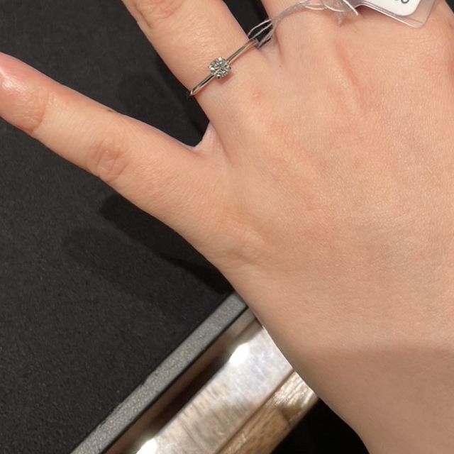 【ティファニー(Tiffany & Co.)の口コミ】 ティファニートゥルーエンゲージメントリング（ラウンドブリリアンカット…