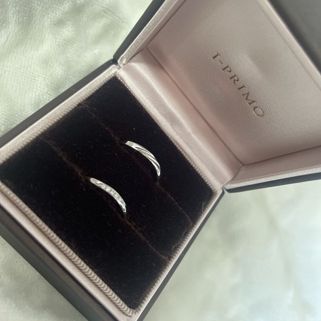 【アイプリモ(I-PRIMO)の口コミ】 たくさん試着させてもらった中でまずはデザインが気に入ったことと、つけ…