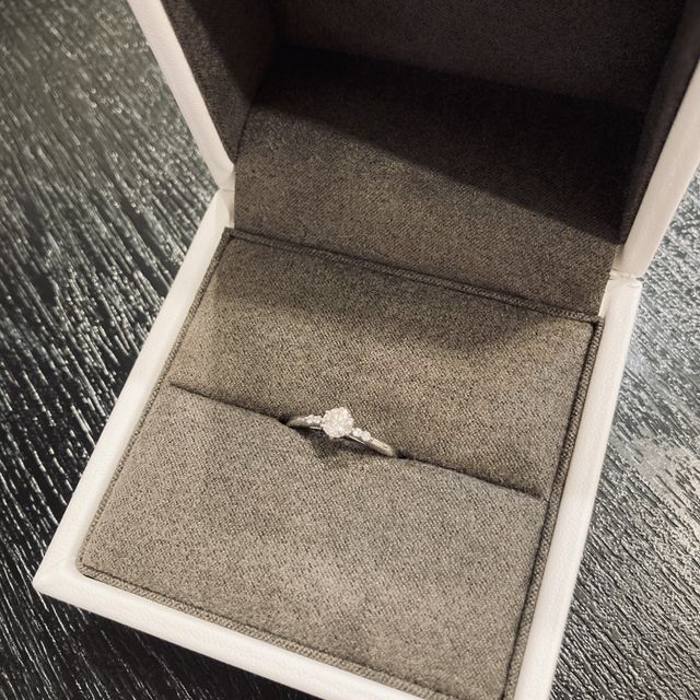 【BIJOUPIKO(ビジュピコ)の口コミ】 他のブランドの結婚指輪を先に決めていたのですが、まだ手元にはなく、試…