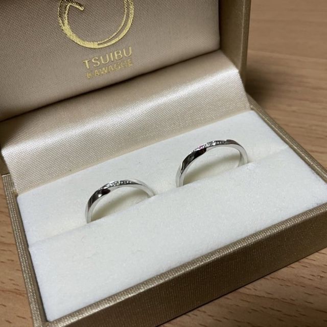 【ついぶ工房の口コミ】 思い入れのあるものにしたくて、手作りの結婚指輪にしました。以前プレゼ…