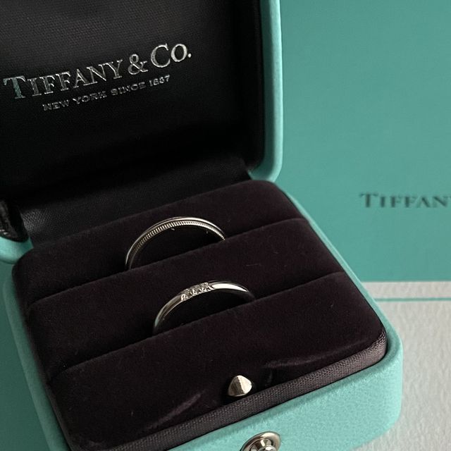 【ティファニー(Tiffany & Co.)の口コミ】 憧れだったティファニーさんへ、婚約指輪と併せて結婚指輪を探しに行きま…