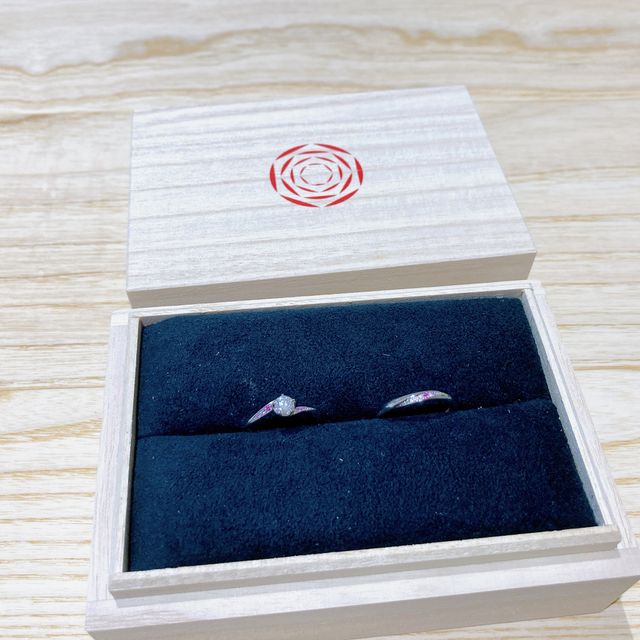 【出雲結(いずもゆい)の口コミ】 彼が島根県出身で出雲結の婚約指輪をくれてプロポーズしてくれました。セ…