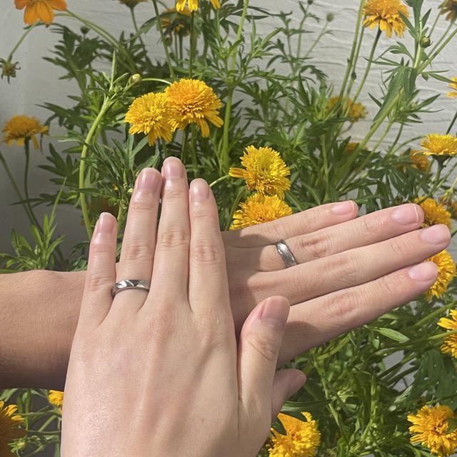 【SORA(ソラ)の口コミ】 夫が肌が弱いため、金属アレルギーになりにくい素材で作れるメーカーから…