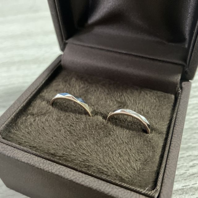 【JKPLANET(JKプラネット)の口コミ】 とにかくデザインが好きです！このダイアモンドカットが指輪にほどこされ…