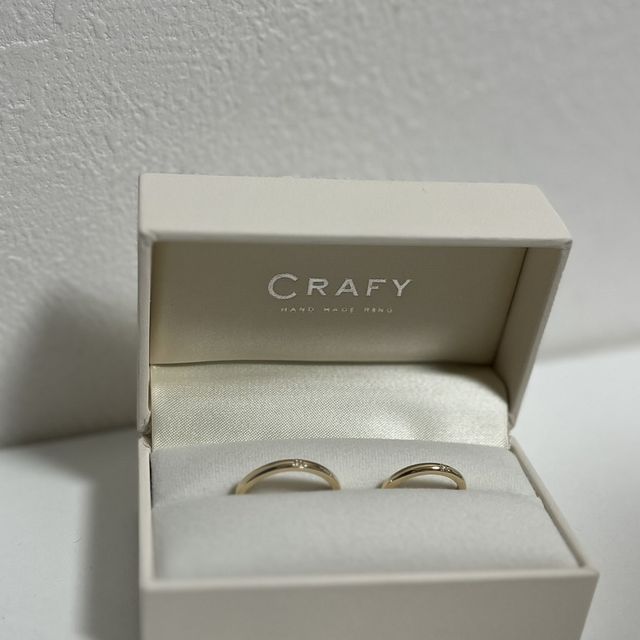 【CRAFY(クラフィ)の口コミ】 誰とも被らないなど、手作りが希望で良さそうなお店だったので来店しまし…