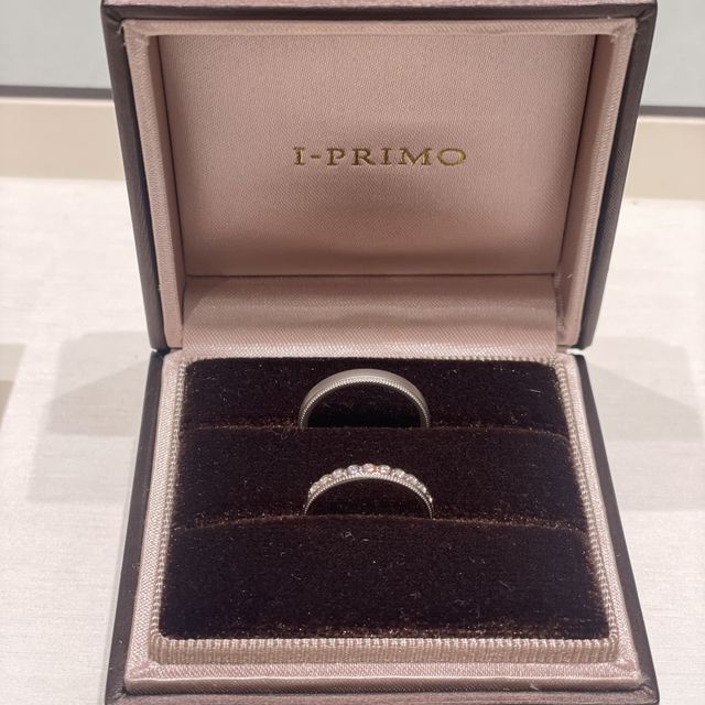 【アイプリモ(I-PRIMO)の口コミ】 いろんなデザインを試着してみましたが一番可愛かったデザインと指につけ…