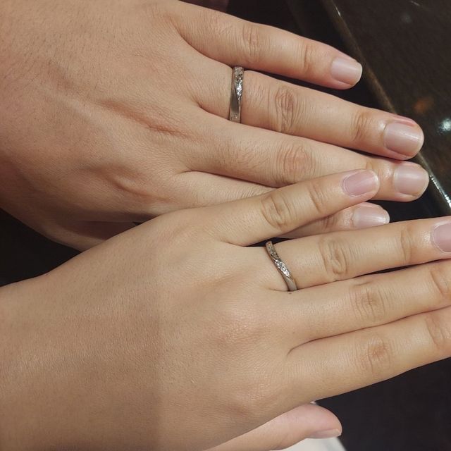 【ケイウノ ブライダル(K.UNO BRIDAL)の口コミ】 ディズニーが好きなのでディズニー関連の指輪にしたかったのと、自分の好…