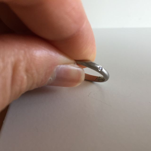 【カルティエ(Cartier)の口コミ】 普段からつけておくものなので、飽きのこないシンプルなデザインで探して…