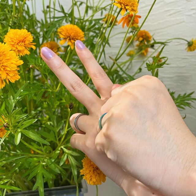 【SORA(ソラ)の口コミ】 ツイッターで初めて見て、ずっとsoraの指輪をつけたかったので嬉しいです…