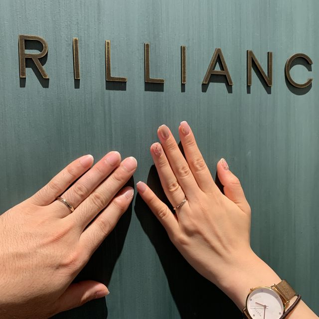 【BRILLIANCE+(ブリリアンスプラス)の口コミ】 他のお店にはなかなか見つからなかった絶妙なカラーと、シンプルながらも…
