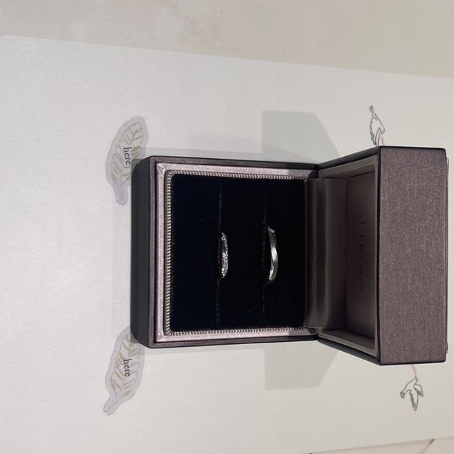 【アイプリモ(I-PRIMO)の口コミ】 指輪のデザイン、テイストはシンプルよりもマットなものにしました(やわら…