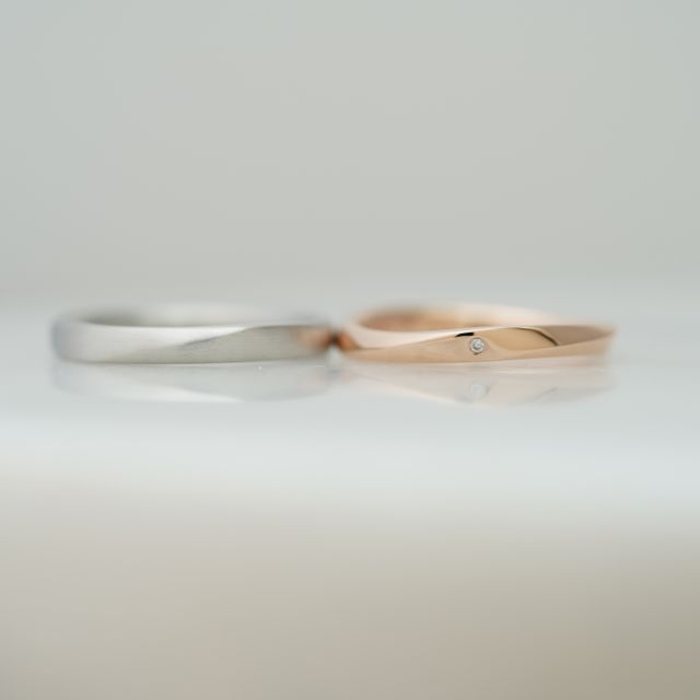 【THREE TREES(スリーツリーズ)の口コミ】 指輪をずっと探していましたが、お互いが納得できる指輪に出会えないでい…