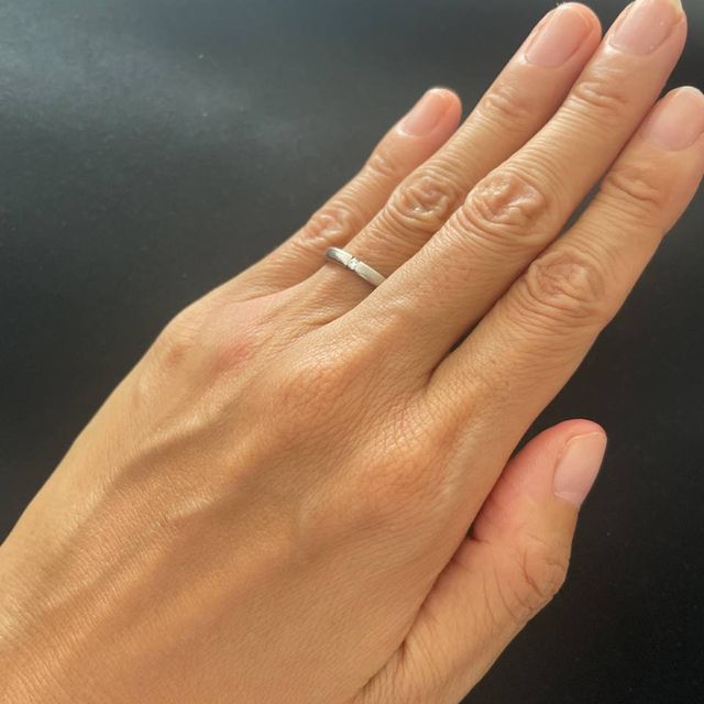 【FISCHER(フィッシャー)の口コミ】 個性的で細目でダイヤ入りが欲しかったので、このブランドは個性的なもの…