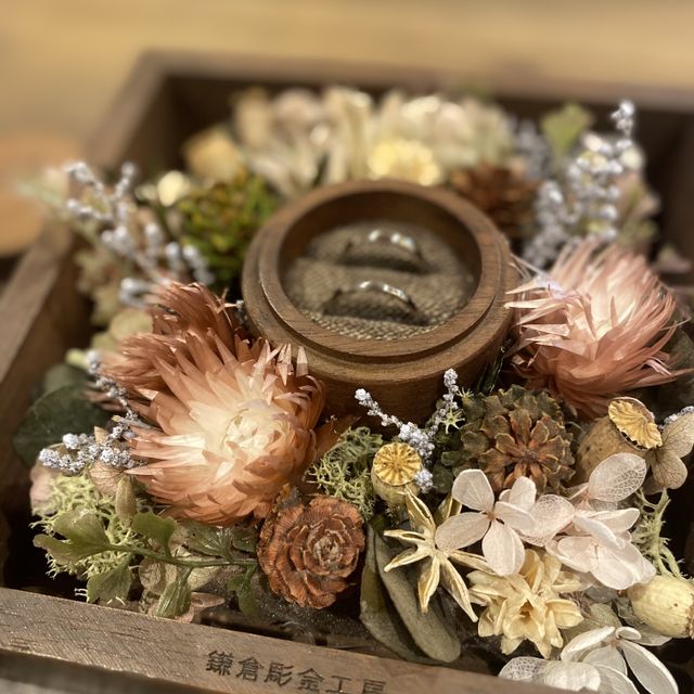 【鎌倉彫金工房の口コミ】 ハイブランドの結婚指輪がピンと来なかったので、手作り出来る工房を探し…