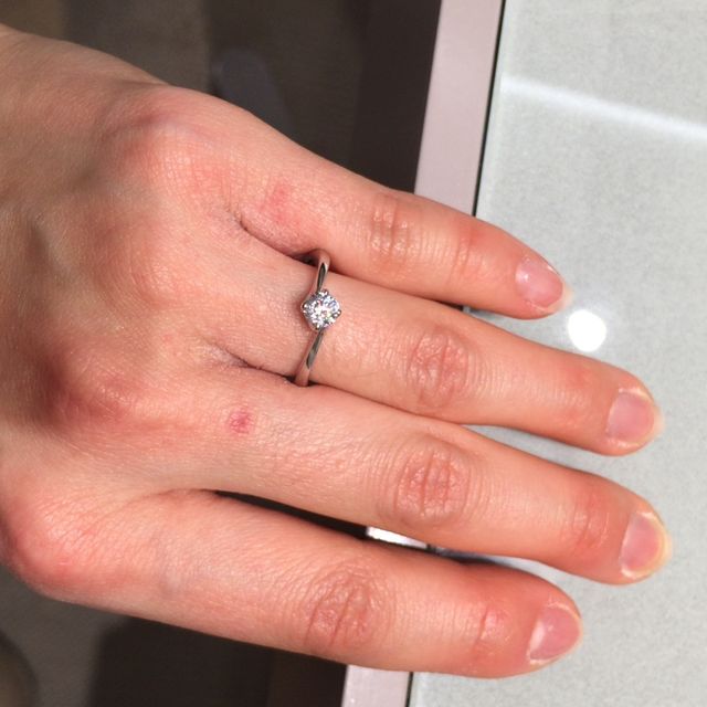 【アイプリモ(I-PRIMO)の口コミ】 石の大きさを、好みで選べるのが魅力！結構細かく指定できるから試着しな…