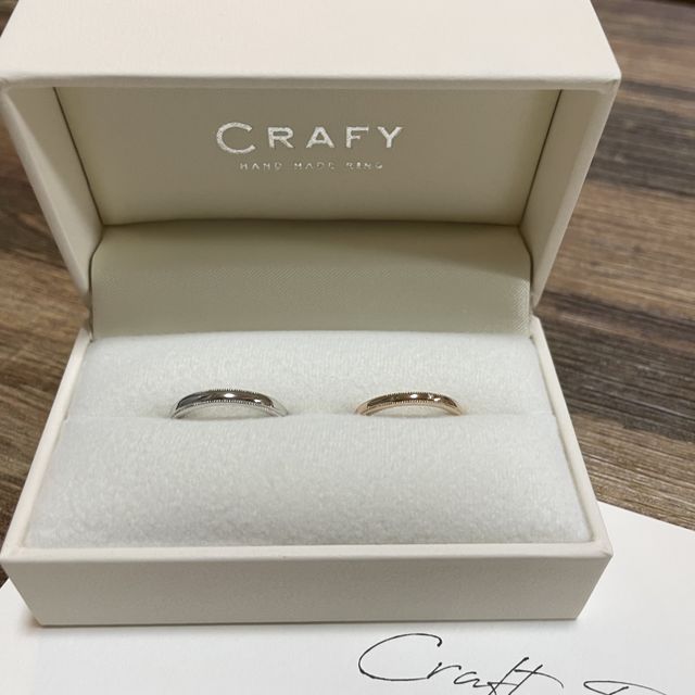 【CRAFY(クラフィ)の口コミ】 ふたりで作れるということで思い出になるし、ビデオや写真も撮ってもらえ…