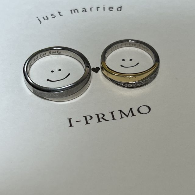 【アイプリモ(I-PRIMO)の口コミ】 指輪のデザインは、シンプルよりも少し遊びがある方が良かったので、
シン…