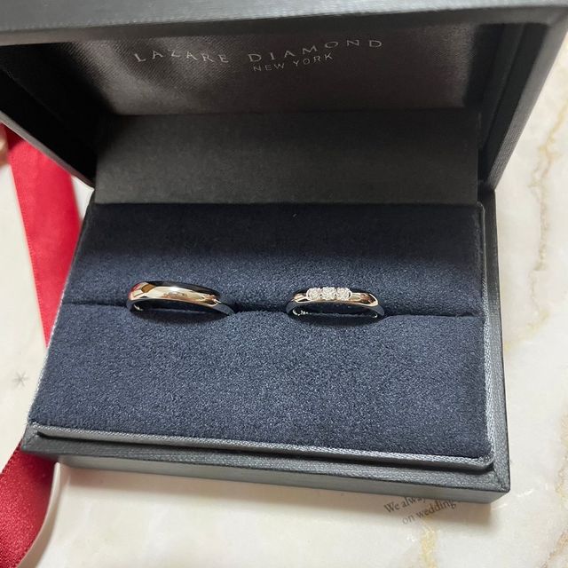 【ラザール ダイヤモンド(LAZARE DIAMOND)の口コミ】 指輪のデザインがとても良く、品質も気に入りました。本当に本当に本当に…