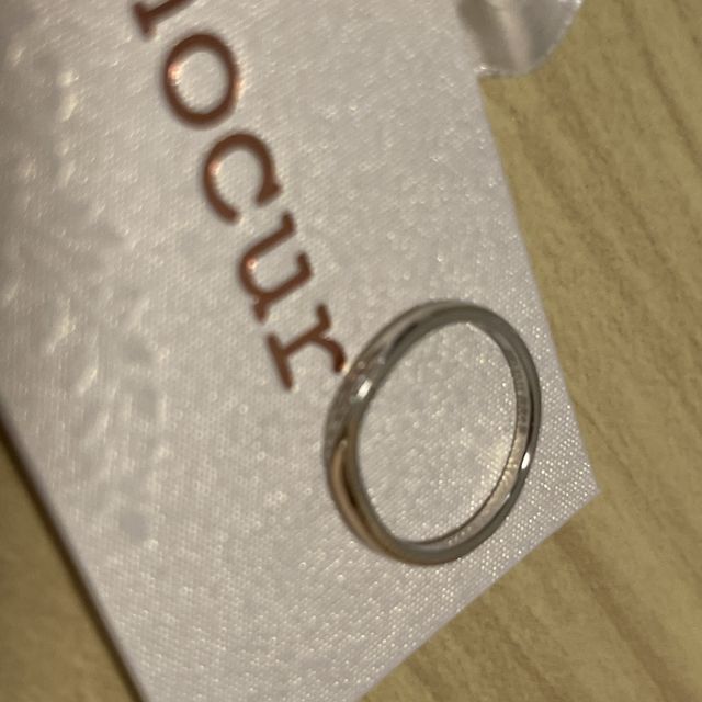 【nocur(ノクル)の口コミ】 ピンクゴールドが元から好きなのでお店で選ぶ前からピンクゴールドの指輪…