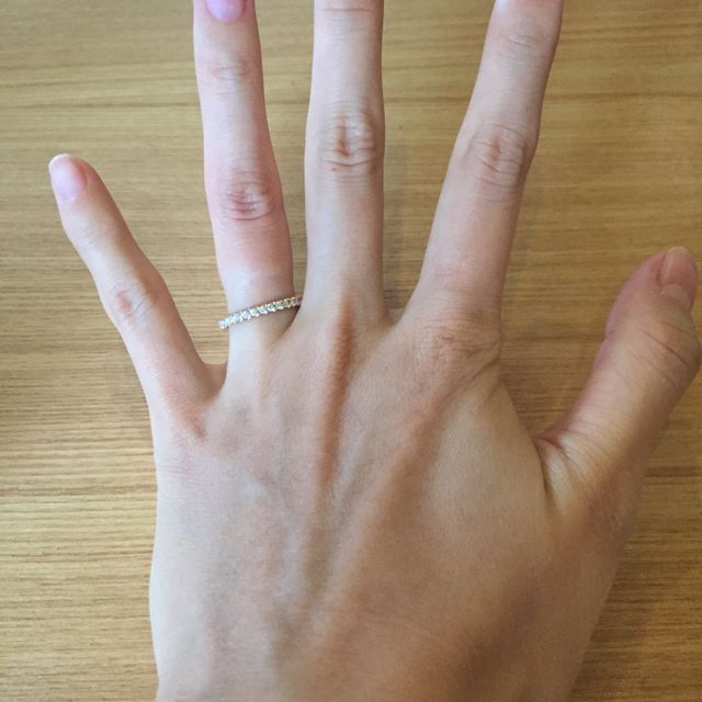 【ENUOVE(イノーヴェ)の口コミ】 銀座で何店舗も巡り試着したけれどピンとくるものがなかったなか出会えま…