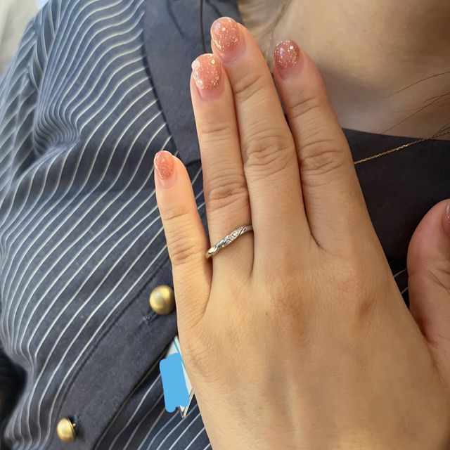 【銀座ダイヤモンドシライシの口コミ】 日常での普段使いを考えてシンプルに、でも存在感があるような上品さが欲…