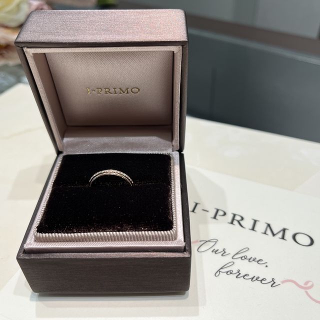 【アイプリモ(I-PRIMO)の口コミ】 デザイン、テイストの要望を聞いてもらいたくさんの指輪の試着をさせても…