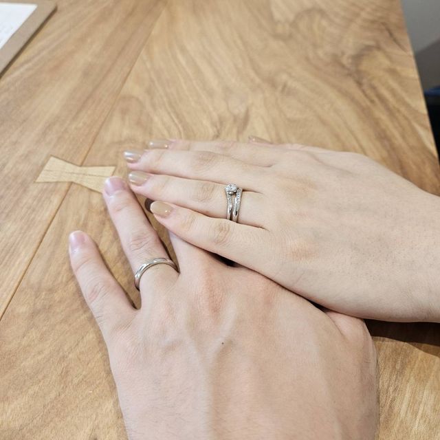 【出雲結(いずもゆい)の口コミ】 指輪探していたところ、出雲結の広告がSNSに出てきて、コンセプトとデザイ…
