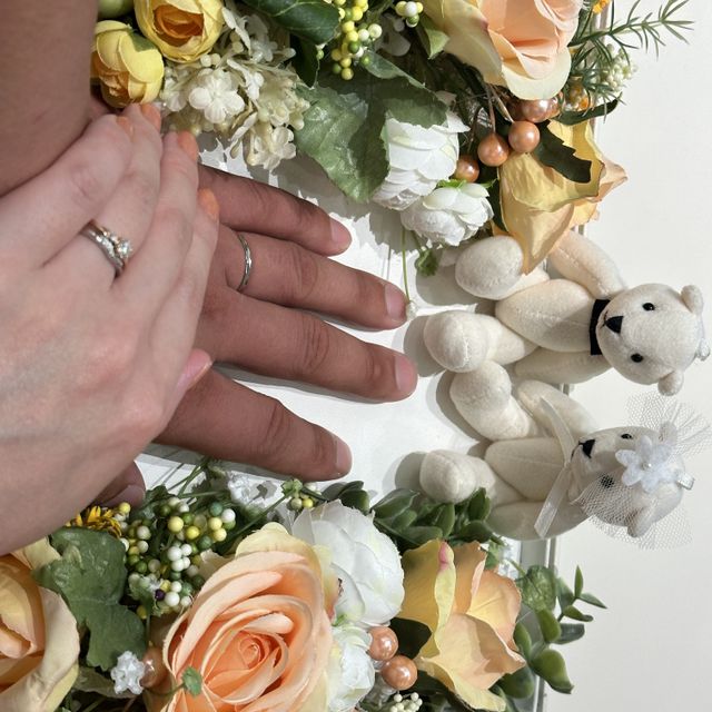 【COLANY(コラニー)の口コミ】 セットリングのデザインを選びました。重ねづけをすることで、指輪がさら…