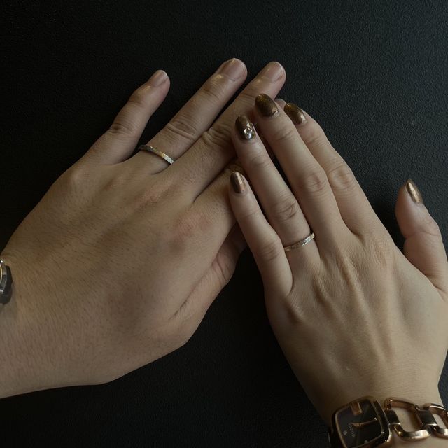 【ichi(イチ)の口コミ】 デザインをイチから選べた事、あまり派手すぎずどこにでもつけていけそう…