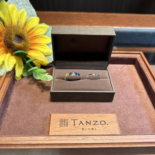 【TANZO.(鍛造指輪)の口コミ】 日本のブランドにこだわり、ネット検索したところ「TANZO」がヒットしまし…
