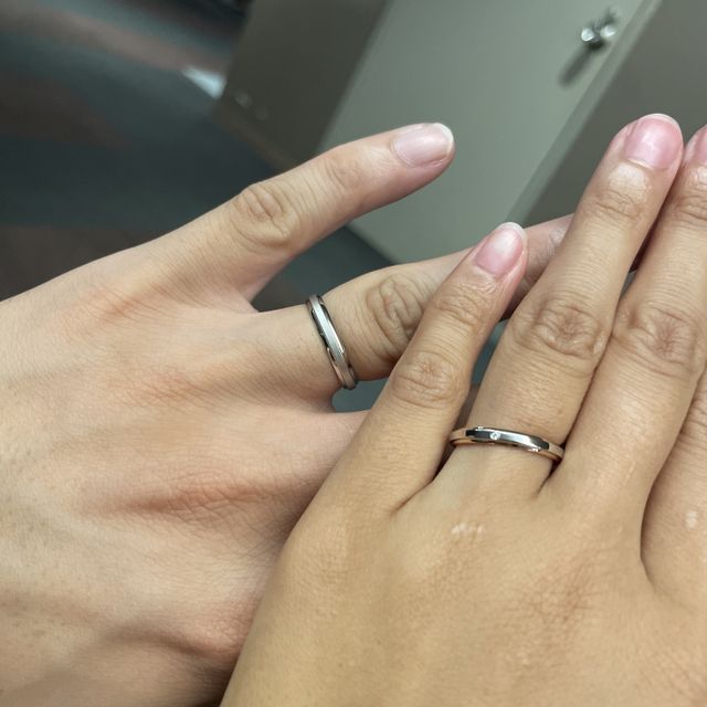 【アイプリモ(I-PRIMO)の口コミ】 デザイン・価格で、決めました。2人でデザインはお揃いにしたかったけれど…