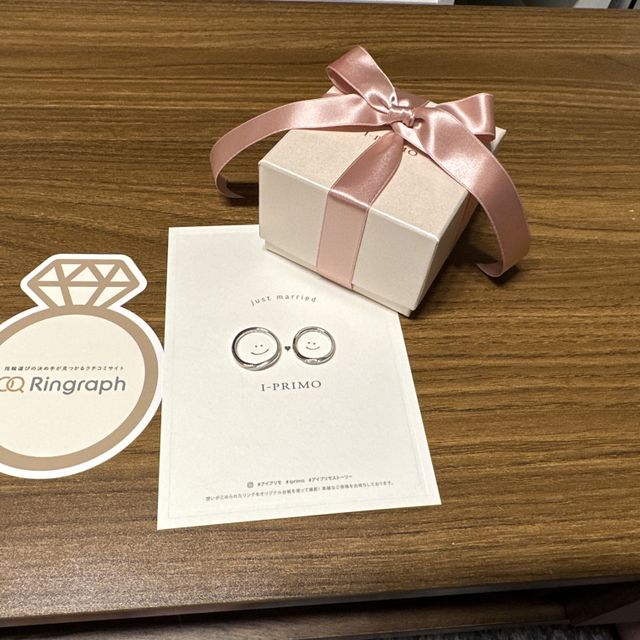【アイプリモ(I-PRIMO)の口コミ】 指輪を探すにあたって1店舗目で購入を決めました。接客していただいた店員…