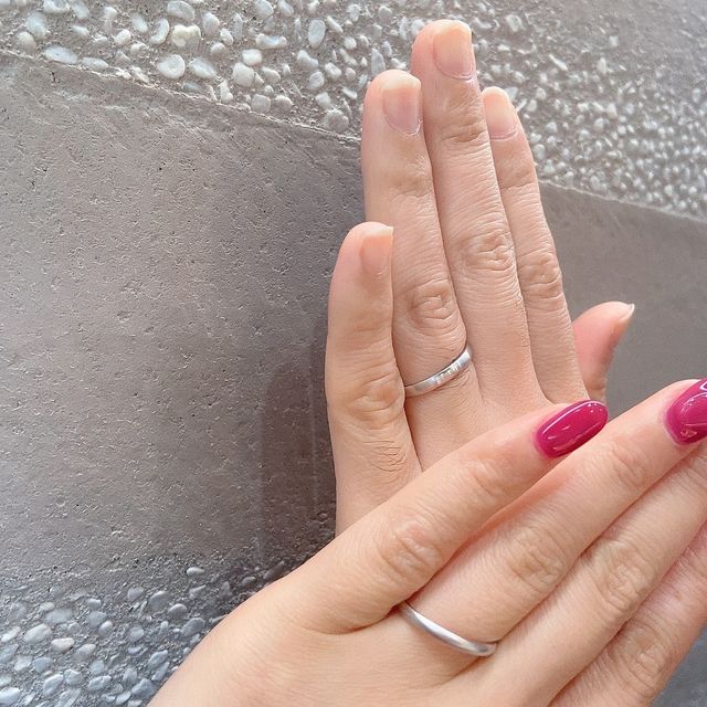 【BRILLIANCE+(ブリリアンスプラス)の口コミ】 シンプルな指輪を探してたところ、今回希望通りのデザインの指輪と出会え…