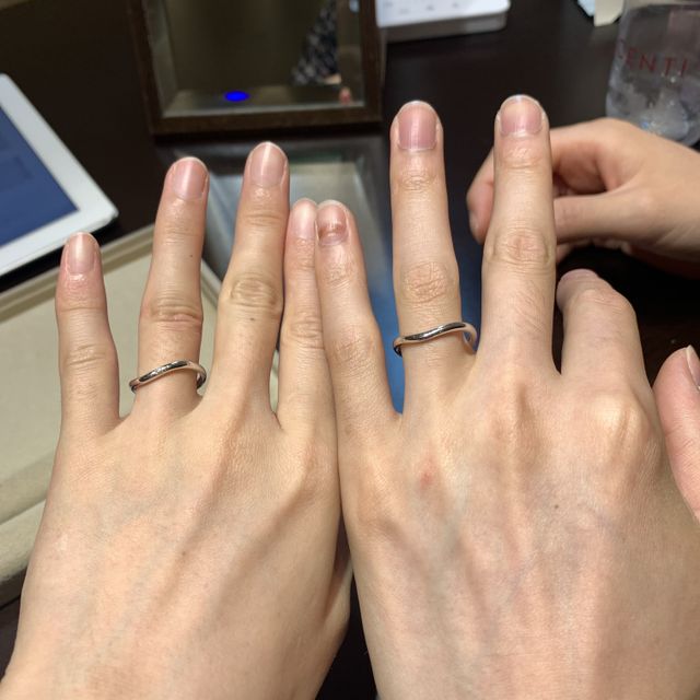 【TRECENTI(トレセンテ)の口コミ】 指輪をつけた時のつけ心地がとても良かったです。ずっとつけていても馴染…