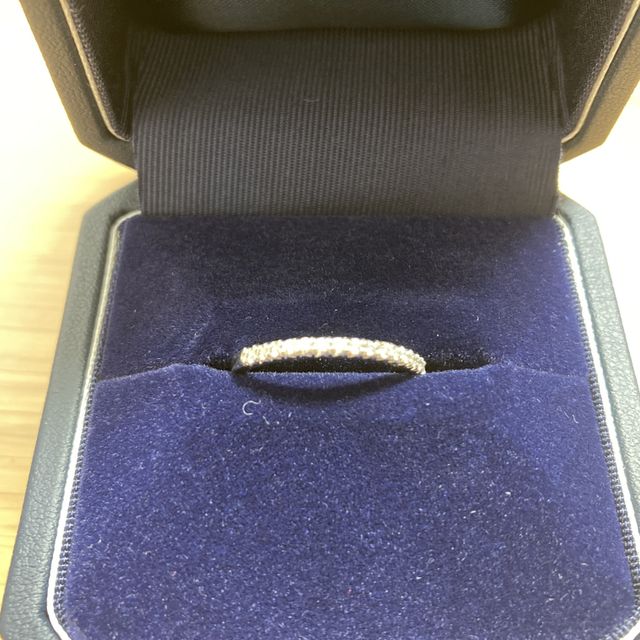 【銀座ダイヤモンドシライシの口コミ】 ハーフエタニティかエタニティに憧れていて、ハーフエタニティは、サイズ…