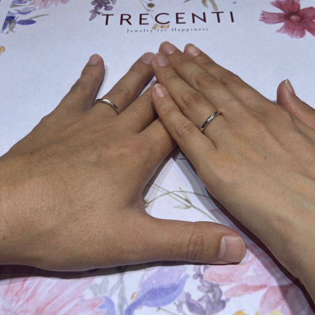 【TRECENTI(トレセンテ)の口コミ】 様々なデザインの中から、1番気に入ったものを見つけることができた。
ダ…