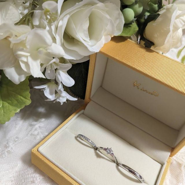 【ケイウノ ブライダル(K.UNO BRIDAL)の口コミ】 初来店の端から丁寧なご説明をいただけたこと、個人的な予算、デザインの…