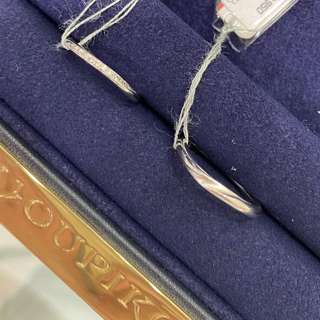 【COEUR D'OR(クゥドール)の口コミ】 理想的なシンプルなデザイン（一つはストレートタイプの斜めにつや消し加…