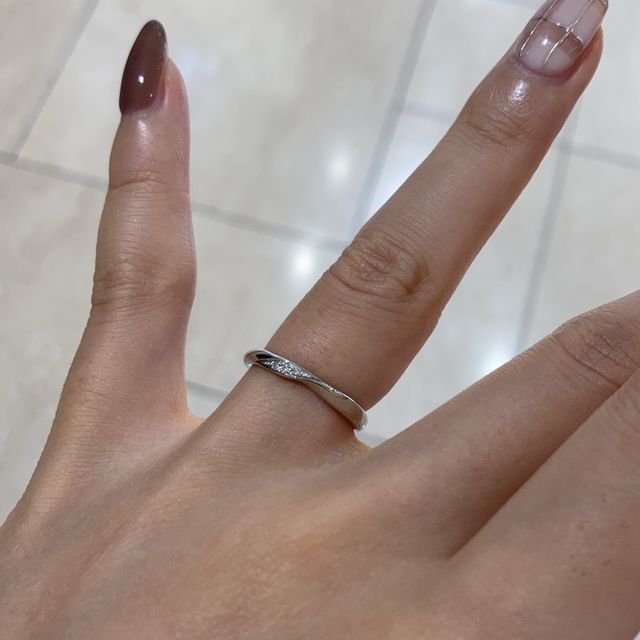 【ケイウノ ブライダル(K.UNO BRIDAL)の口コミ】 夫婦共にディズニーが好きでディズニー公式のデザイン、オリジナル指輪の…