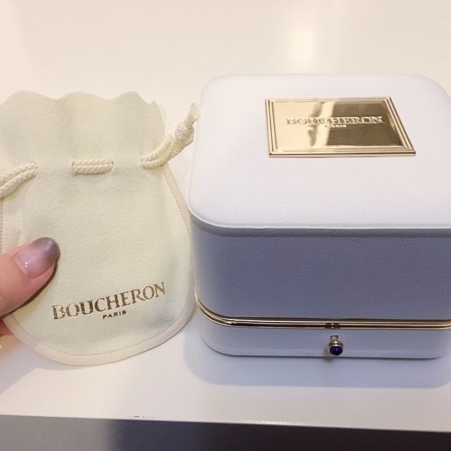 【ブシュロン(BOUCHERON)の口コミ】 普段からファッションリングでもゴールド系をつけることが多いので、指輪…