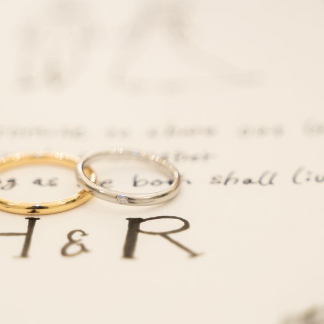 【銀座ダイヤモンドシライシの口コミ】 シンプルイズベストということでシンプルな指輪にした。
基本的に自分は指…