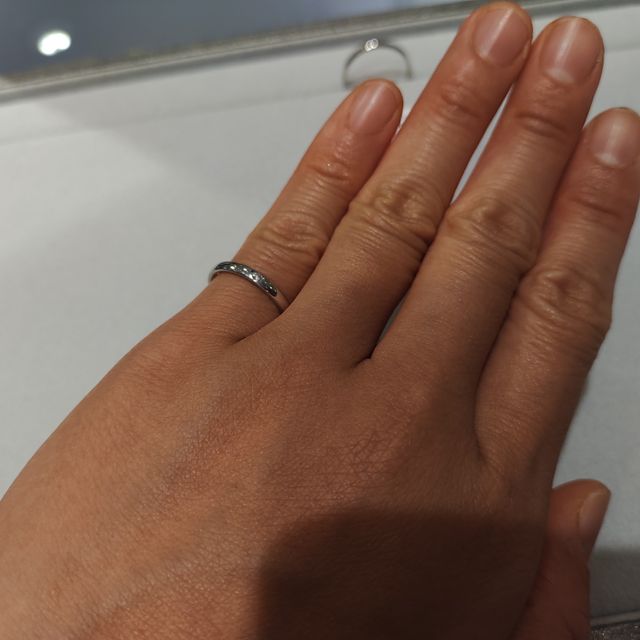 【STAR JEWELRY(スタージュエリー)の口コミ】 とにかく実感とつけ心地がすばらしい。デザインもすきなかんじで、かわい…