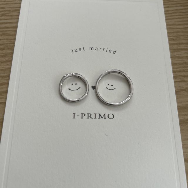 【アイプリモ(I-PRIMO)の口コミ】 婚約指輪をアイプリモさんで購入したこともあり、結婚指輪もアイプリモさ…