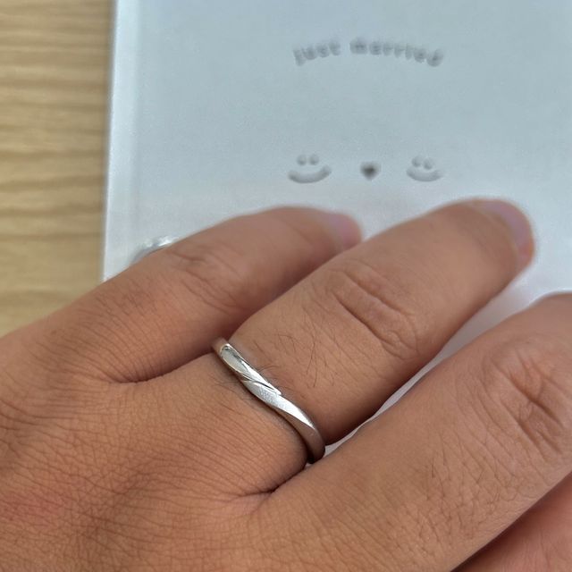 【アイプリモ(I-PRIMO)の口コミ】 婚約指輪をアイプリモさんで購入したこともあり、結婚指輪もアイプリモさ…