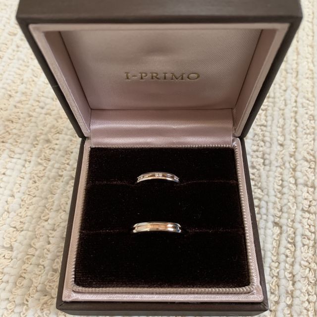 【アイプリモ(I-PRIMO)の口コミ】 20周年のセカンドマリッジを探していました。少し個性的で、ペア感がある…